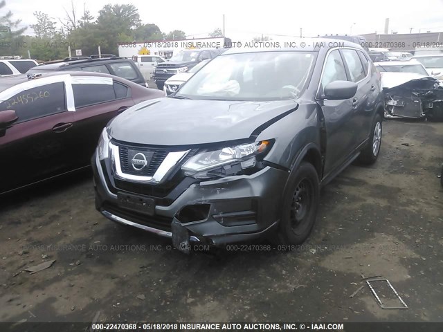 JN8AT2MV1HW027217 - 2017 NISSAN ROGUE S/SL/SV GRAY photo 6