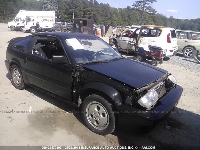 JHMAF5330GS050917 - 1986 HONDA CIVIC 1500 CRX SI BLACK photo 1