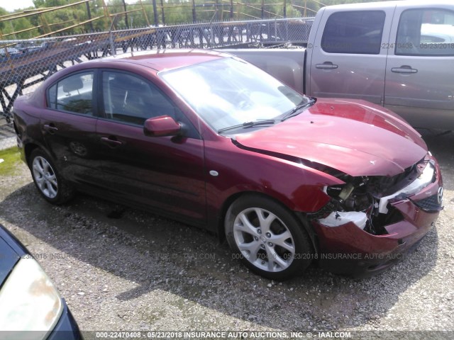 JM1BK32F981174869 - 2008 MAZDA 3 I RED photo 1