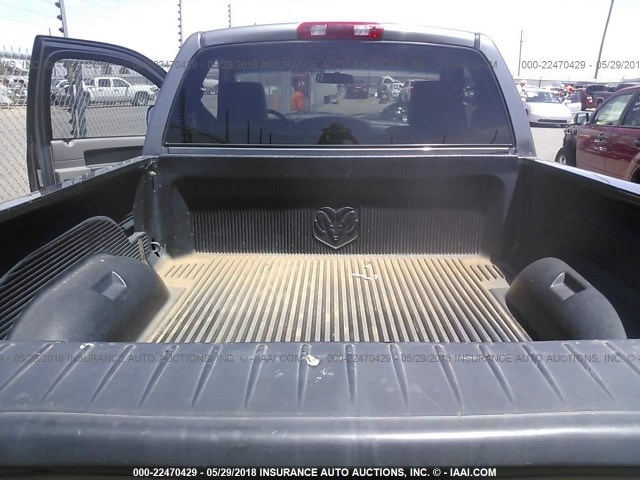 1D7HA16K08J187279 - 2008 DODGE RAM 1500 ST GRAY photo 8