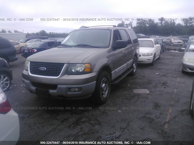 1FMPU16L13LC53689 - 2003 FORD EXPEDITION XLT BROWN photo 2