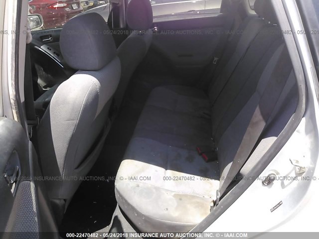 2T1KR32E96C559165 - 2006 TOYOTA COROLLA MATRIX XR SILVER photo 8