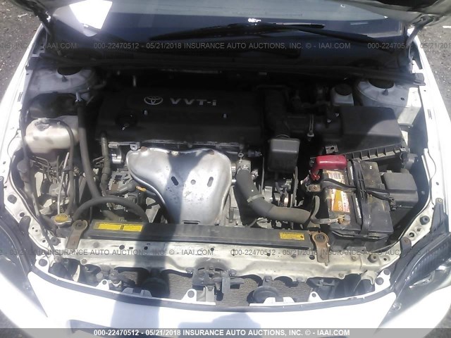 JTKDE167680266592 - 2008 TOYOTA SCION TC 白色 照片 10