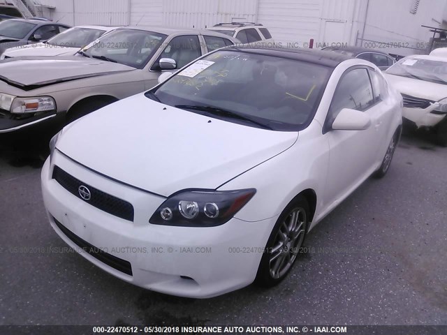 JTKDE167680266592 - 2008 TOYOTA SCION TC 白色 照片 2