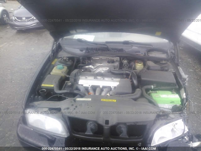 YV1LW534XW2361749 - 1998 VOLVO V70 T5 TURBO BLACK photo 10