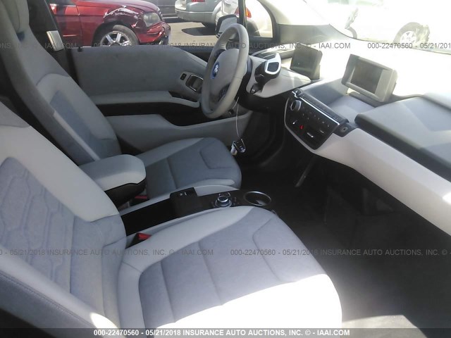 WBY1Z2C52EVX51218 - 2014 BMW I3 BEV GRAY photo 5