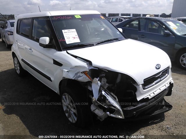 KNDJT2A62D7525052 - 2013 KIA SOUL +/!/SPORT WHITE photo 1