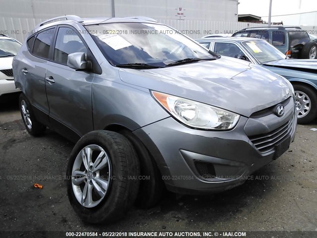 KM8JU3AC5BU124341 - 2011 HYUNDAI TUCSON GLS/LIMITED GRAY photo 1