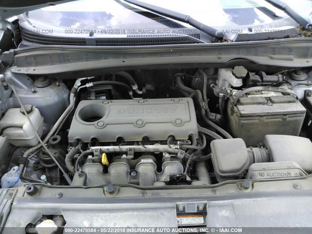 KM8JU3AC5BU124341 - 2011 HYUNDAI TUCSON GLS/LIMITED 灰色 照片 10