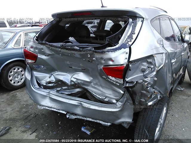 KM8JU3AC5BU124341 - 2011 HYUNDAI TUCSON GLS/LIMITED 灰色 照片 6