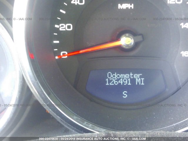 1G6DL5ED3B0159781 - 2011 CADILLAC CTS PERFORMANCE COLLECTION Красный фото 7