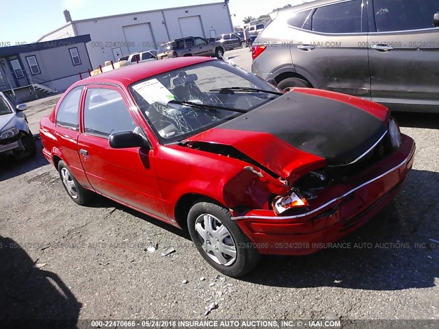 JT2AC52L5T0198314 - 1996 TOYOTA TERCEL STD/DX RED photo 1