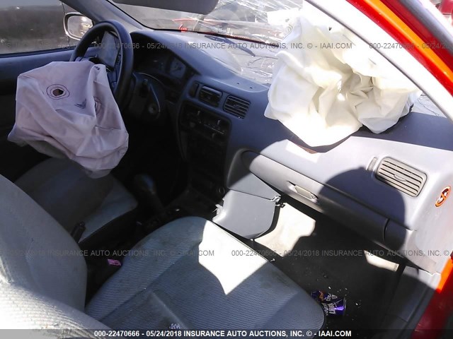 JT2AC52L5T0198314 - 1996 TOYOTA TERCEL STD/DX წითელი ფოტო 5