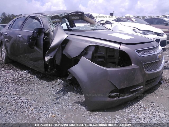 1G1ZG5E77CF255227 - 2012 CHEVROLET MALIBU LTZ 棕色 照片 1