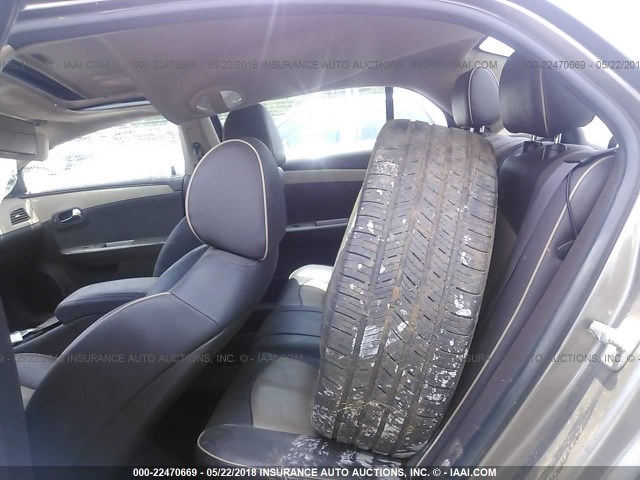 1G1ZG5E77CF255227 - 2012 CHEVROLET MALIBU LTZ 棕色 照片 8