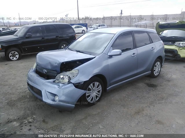 2T1KR32E75C421610 - 2005 TOYOTA COROLLA MATRIX XR Light Blue photo 2