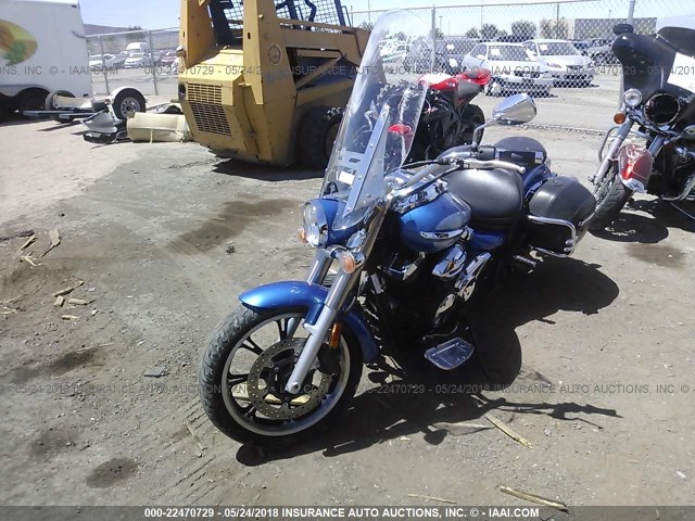 JYAVN01E99A005489 - 2009 YAMAHA XVS950 A BLUE photo 2