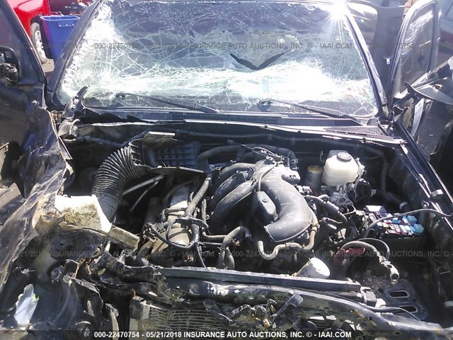 5TEUU42N49Z634950 - 2009 TOYOTA TACOMA ACCESS CAB Schwarz Foto 10