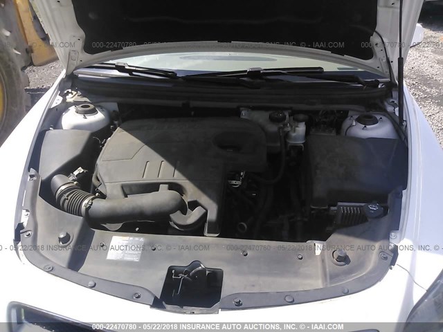 1G1ZC5EU1CF260926 - 2012 CHEVROLET MALIBU 1LT 白色 照片 10