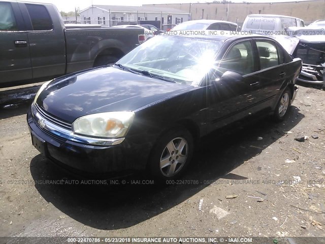 1G1ZT52885F103470 - 2005 CHEVROLET MALIBU LS 黑色 照片 2