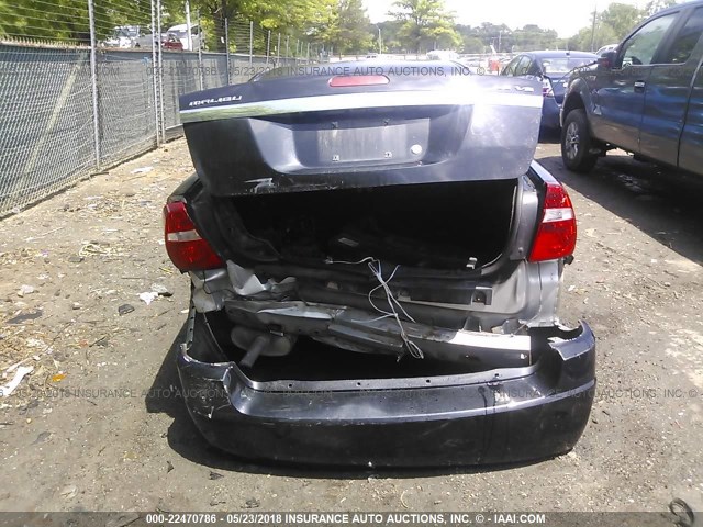 1G1ZT52885F103470 - 2005 CHEVROLET MALIBU LS 黑色 照片 6