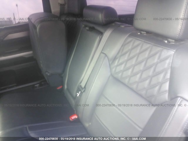 5TFAW5F18FX440354 - 2015 TOYOTA TUNDRA CREWMAX 1794/PLATINUM 黑色 照片 8