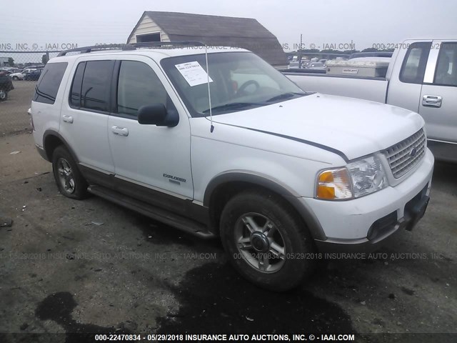 1FMZU74K42ZC88678 - 2002 FORD EXPLORER EDDIE BAUER WHITE photo 1