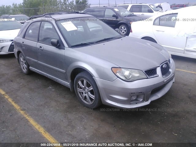 JF1GG68696G815406 - 2006 SUBARU IMPREZA OUTBACK SPORT/OUTBACK SPC GRAY photo 1