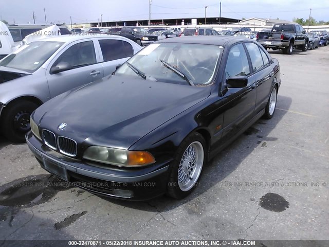 WBADM6346YGU17291 - 2000 BMW 528 I AUTOMATIC BLACK photo 2