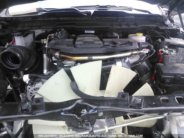 3C6UR5CL5JG161359 - 2018 RAM 2500 ST GRAY photo 10