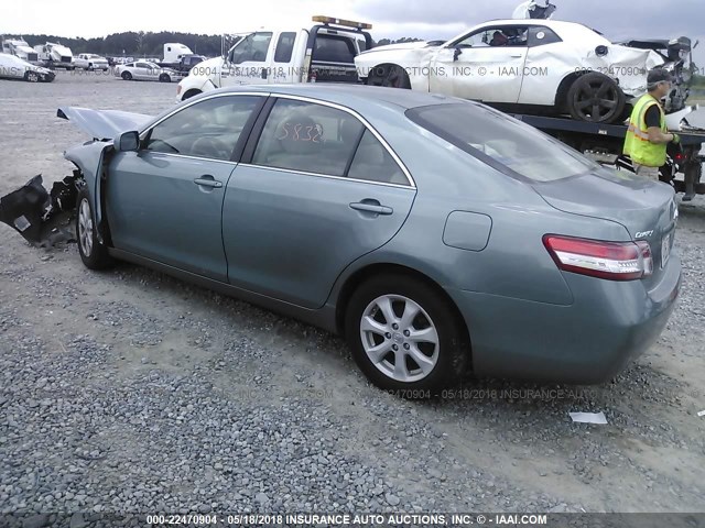 4T1BF3EK1BU735189 - 2011 TOYOTA CAMRY SE/LE/XLE ტურკოუსი ფოტო 3