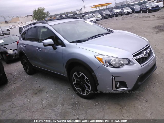 JF2GPABC1H8218101 - 2017 SUBARU CROSSTREK PREMIUM SILVER photo 1