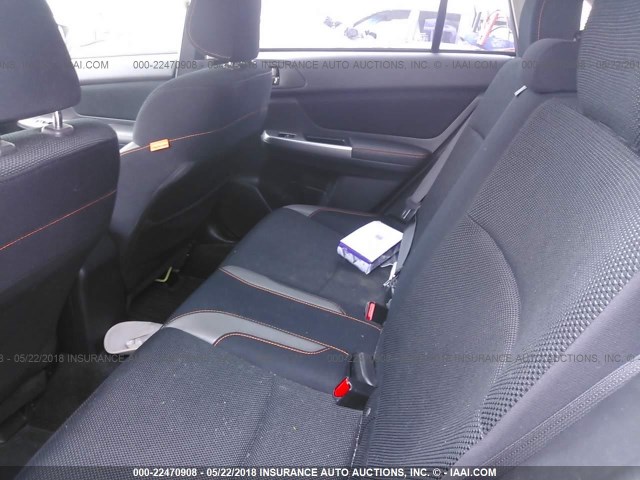 JF2GPABC1H8218101 - 2017 SUBARU CROSSTREK PREMIUM ვერცხლისფერი ფოტო 8