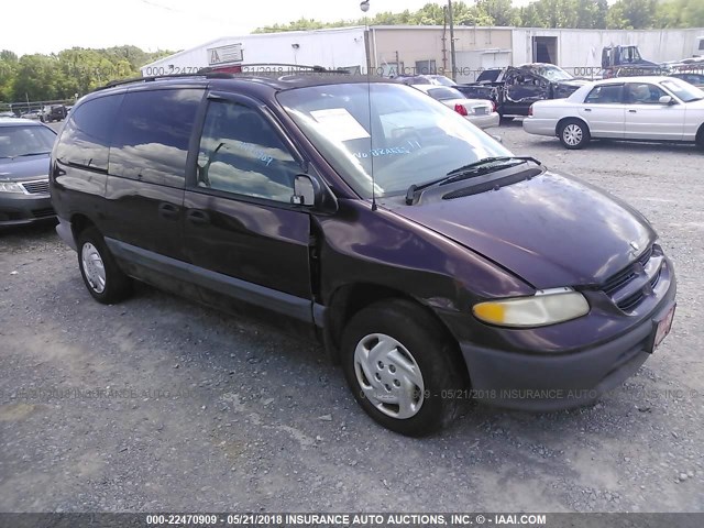 1B4GP44R4VB407595 - 1997 DODGE GRAND CARAVAN SE/SPORT PURPLE photo 1