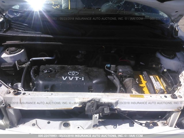 JTLKT334040154489 - 2004 TOYOTA SCION XB თეთრი ფოტო 10