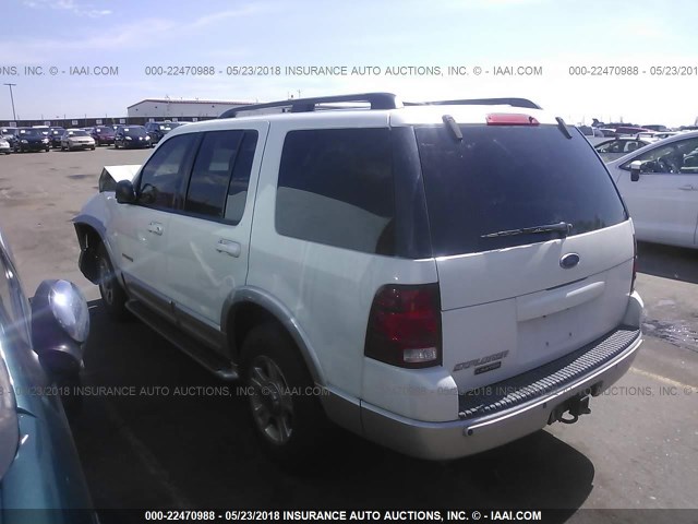 1FMDU75E22ZC29034 - 2002 FORD EXPLORER LIMITED 白色 照片 3