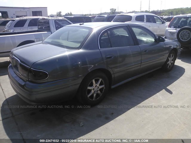 1G4HP52K85U118271 - 2005 BUICK LESABRE CUSTOM GRAY photo 4