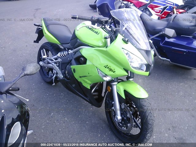 JKAEXEC169DA44462 - 2009 KAWASAKI EX650 C 绿色 照片 1