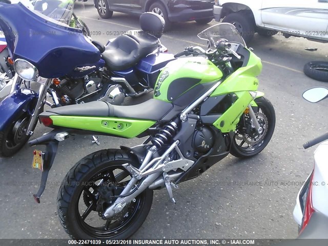 JKAEXEC169DA44462 - 2009 KAWASAKI EX650 C 绿色 照片 4