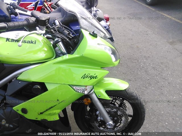 JKAEXEC169DA44462 - 2009 KAWASAKI EX650 C 绿色 照片 5