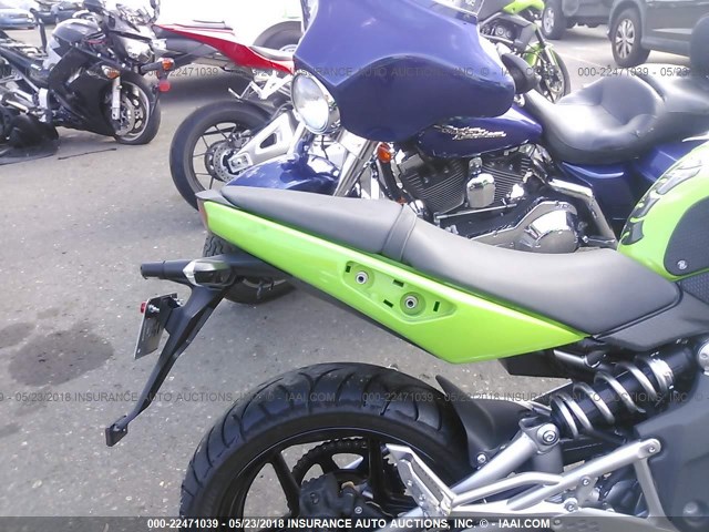 JKAEXEC169DA44462 - 2009 KAWASAKI EX650 C 绿色 照片 6