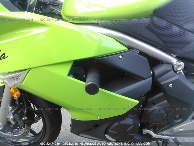 JKAEXEC169DA44462 - 2009 KAWASAKI EX650 C 绿色 照片 9
