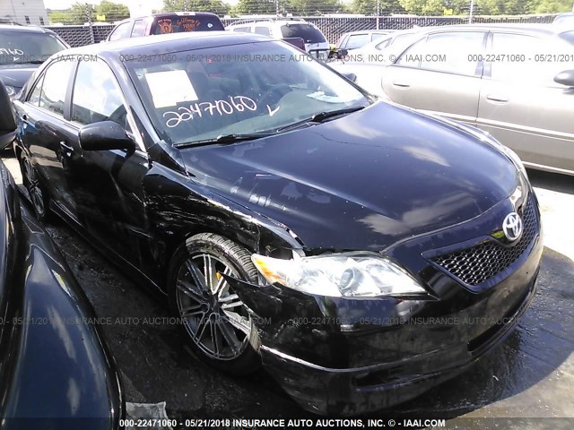 4T1BK46K87U023804 - 2007 TOYOTA CAMRY NEW GENERAT LE/XLE/SE BLACK photo 1