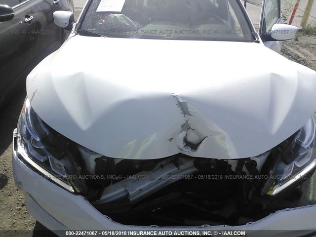 1HGCR2F5XGA235139 - 2016 HONDA ACCORD SPORT 白色 照片 10