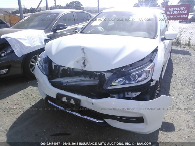 1HGCR2F5XGA235139 - 2016 HONDA ACCORD SPORT 白色 照片 6