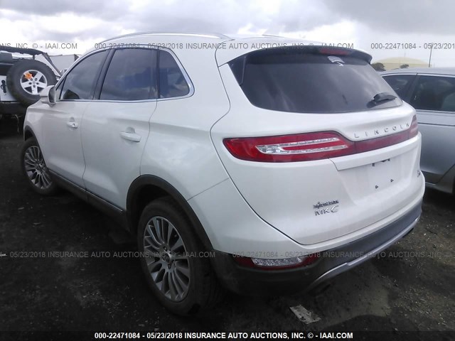 5LMCJ3C9XGUJ15903 - 2016 LINCOLN MKC RESERVE 白色 照片 3