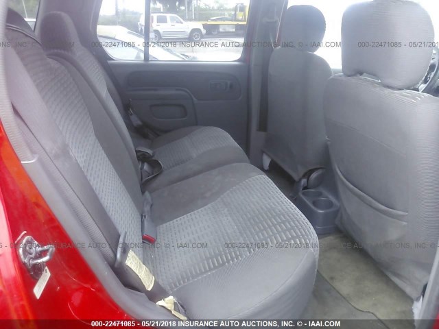 5N1ED28Y4YC518134 - 2000 NISSAN XTERRA XE/SE RED photo 8