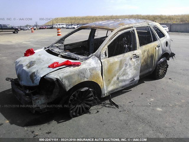 2LMDJ6JK3CBL00748 - 2012 LINCOLN MKX SILVER photo 2