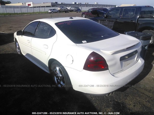 2G2WR524541191586 - 2004 PONTIAC GRAND PRIX GTP WHITE photo 3