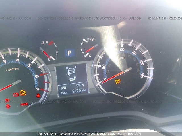 JTEBU5JR4J5520189 - 2018 TOYOTA 4RUNNER SR5 PREM/LTDL/TRAIL/TRD BLACK photo 7